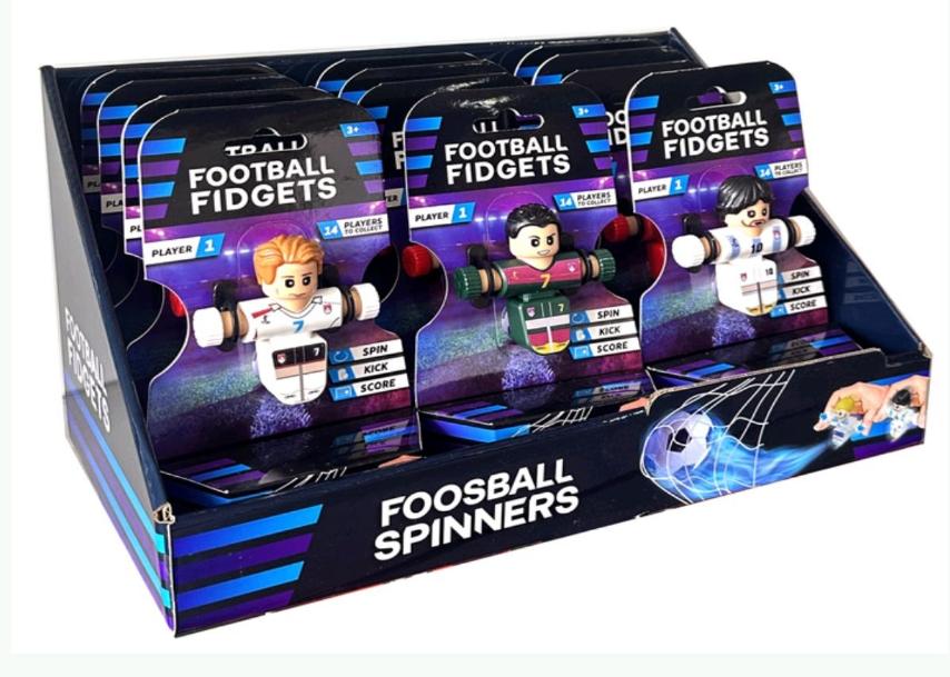 Kiddora Football Fidgets Single Set