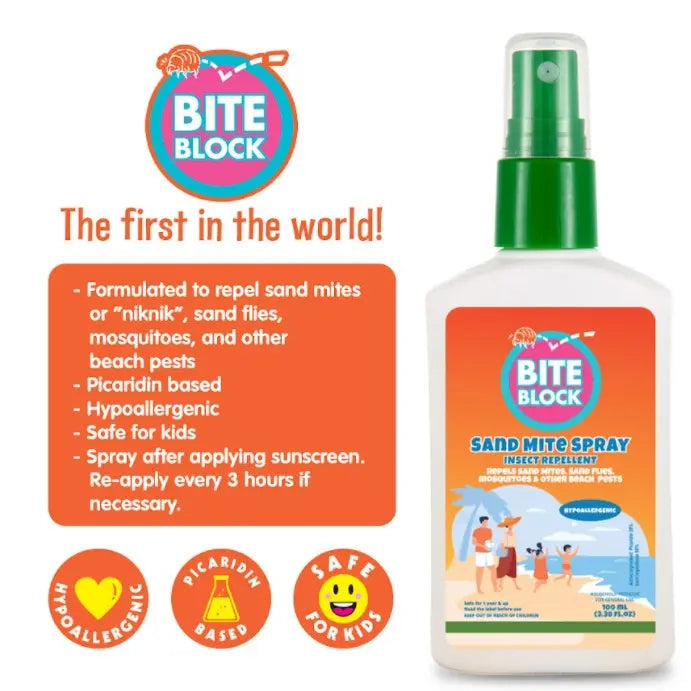 Bite Block Sand Mite Anti “Nik Nik” Spray 100ml