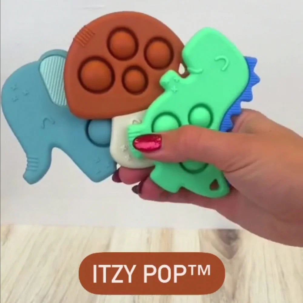 Itzy Ritzy Pop Sensory Popper Teether Toys