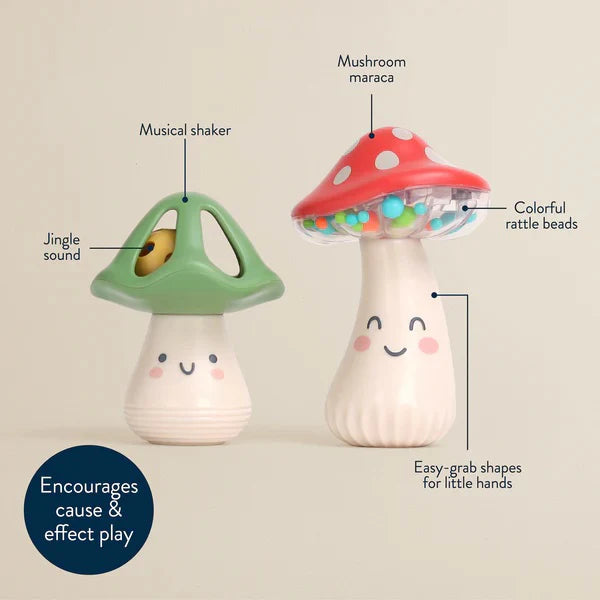 Itzy Ritzy Mini Maracas Musical Rattle Set