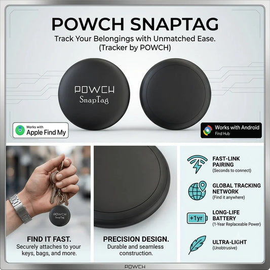 POWCH Snaptag Location Tracker