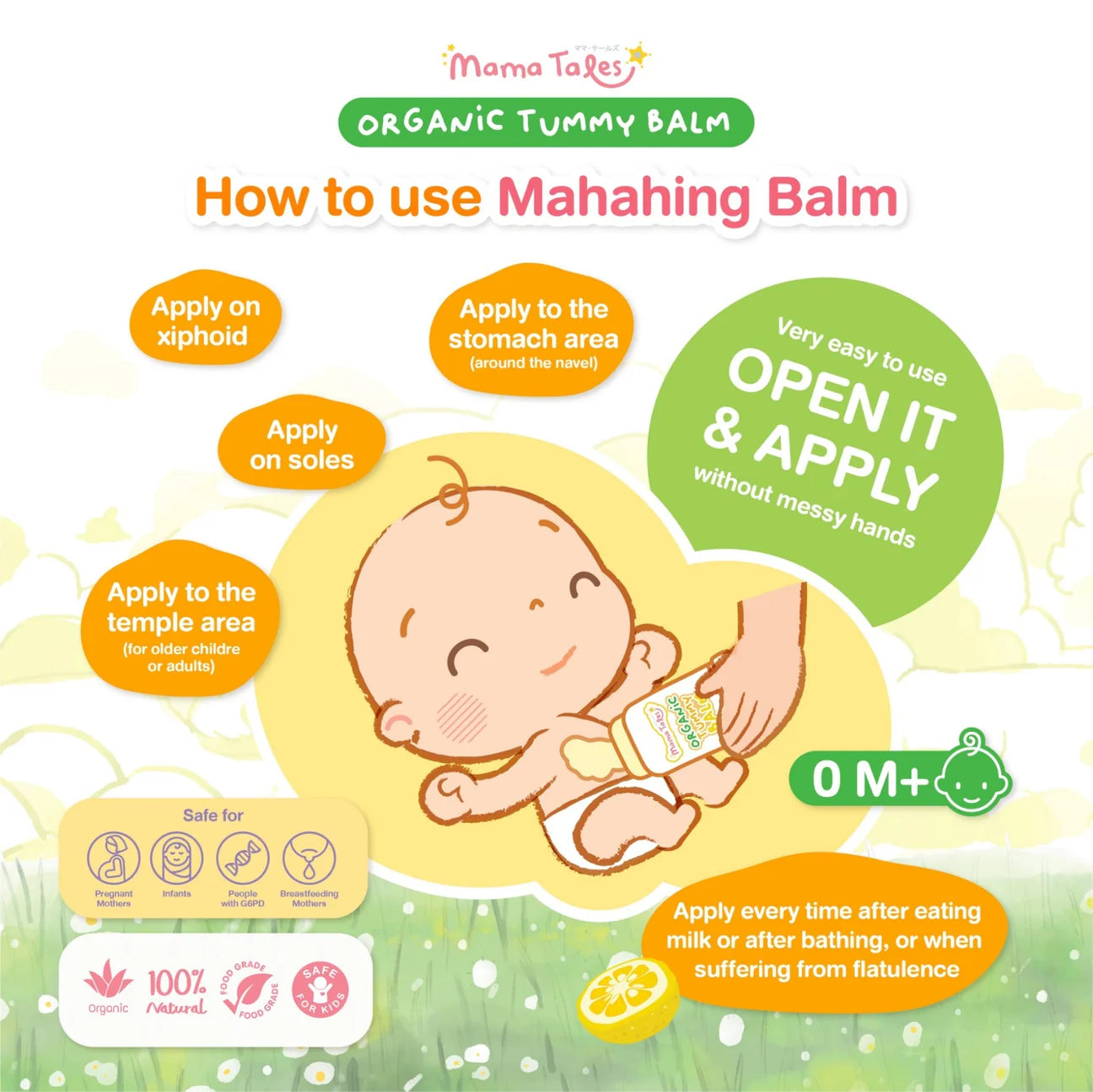 Mama Tales Organic Tummy Balm