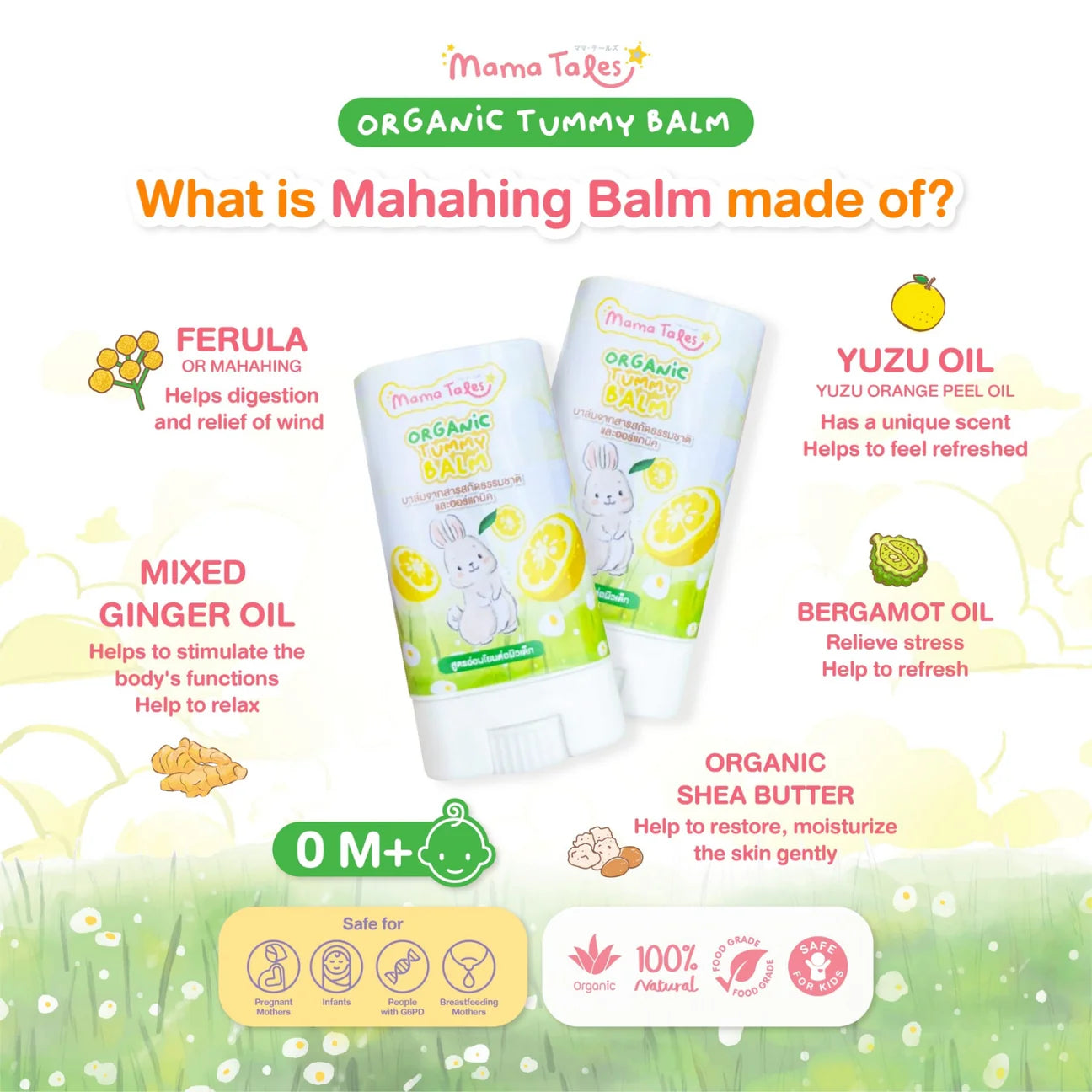 Mama Tales Organic Tummy Balm