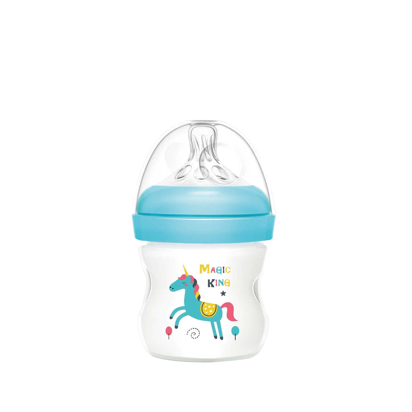 Momeasy 4oz Wide Neck Feeding Bottle