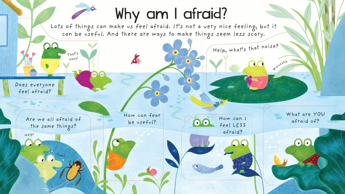 Usborne First Question and Answers Why Am I Afraid