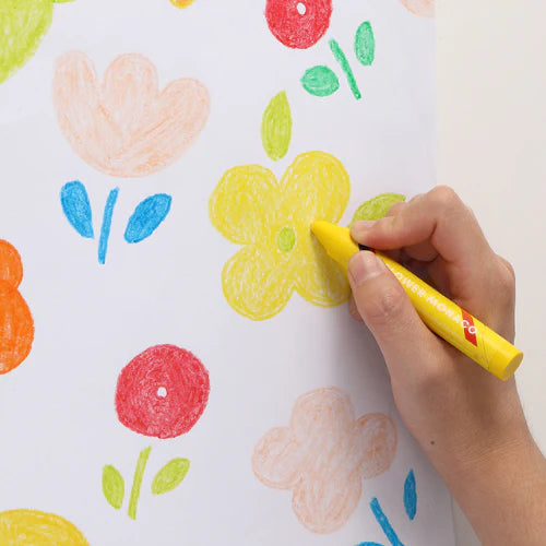 Flower Monaco Palm Crayons