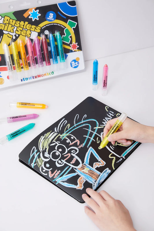 Flower Monaco Dustless Chalk Set