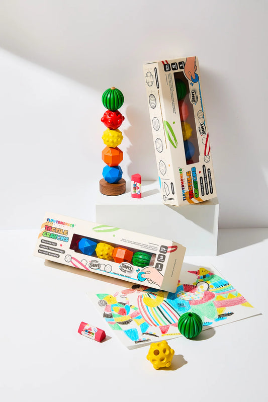 Flower Monaco Tactile Crayons