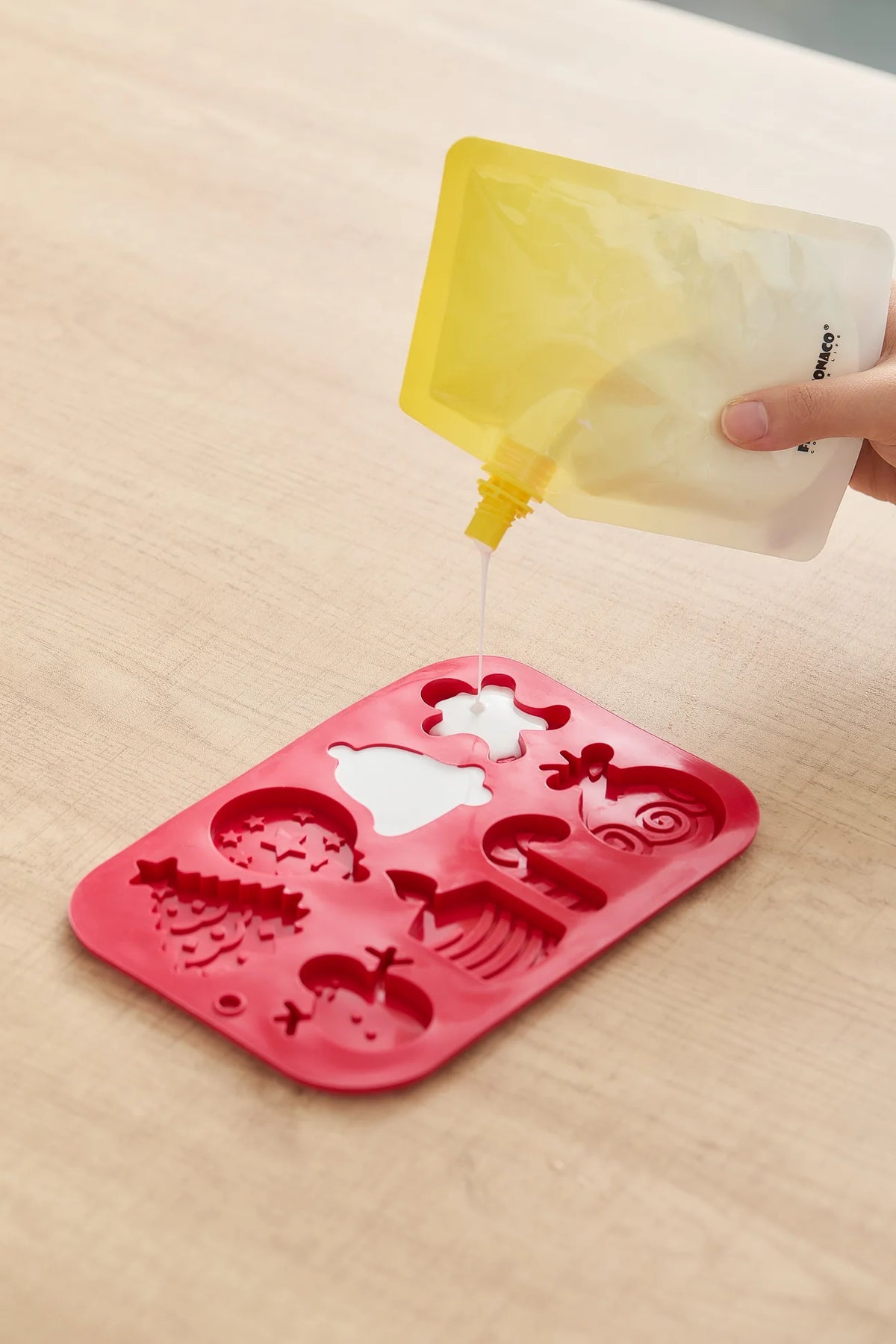 Flower Monaco Glue Painting Christmas Set