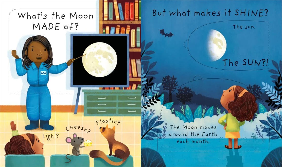 Usborne Very First Questions and Answers: What is the Moon?
