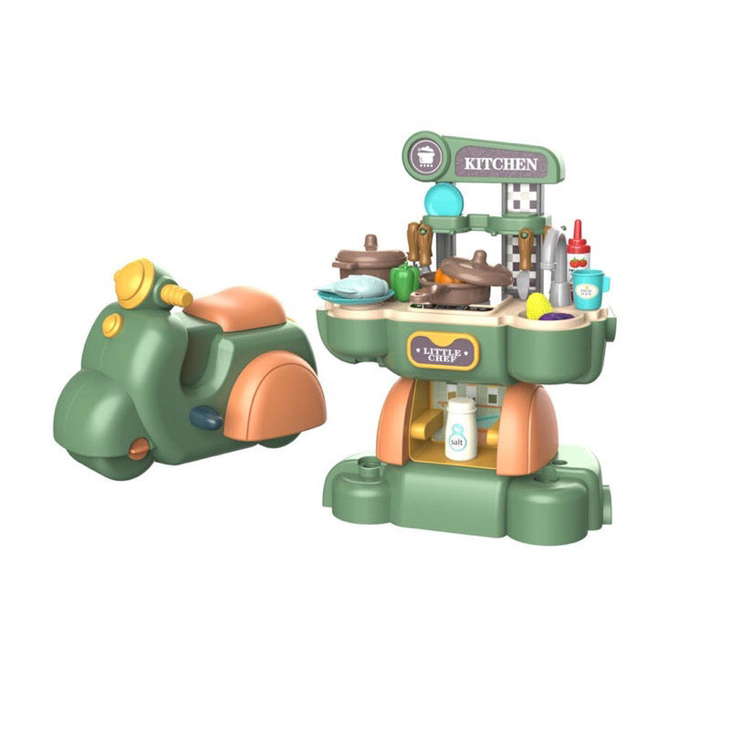 LITTLE FAT HUGS PLAYHOUSE MOTORBIKE