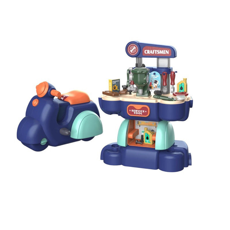 LITTLE FAT HUGS PLAYHOUSE MOTORBIKE