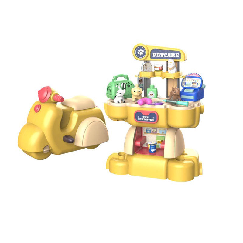 LITTLE FAT HUGS PLAYHOUSE MOTORBIKE