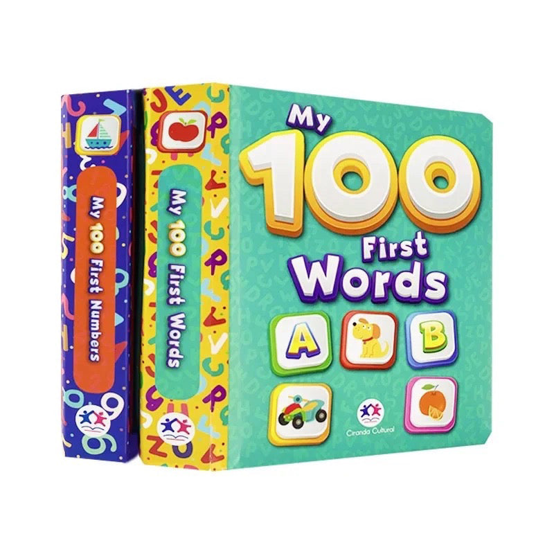 LFH MY FIRST 100 WORDS & NUMBERS (2 BOOKS) BABY BOOK