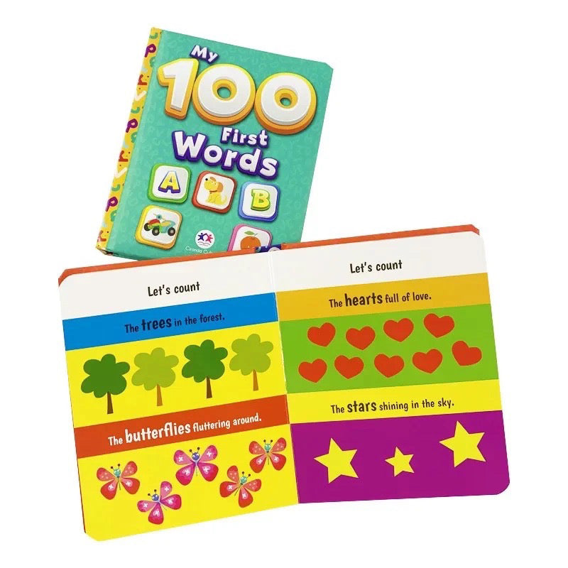 LFH MY FIRST 100 WORDS & NUMBERS (2 BOOKS) BABY BOOK