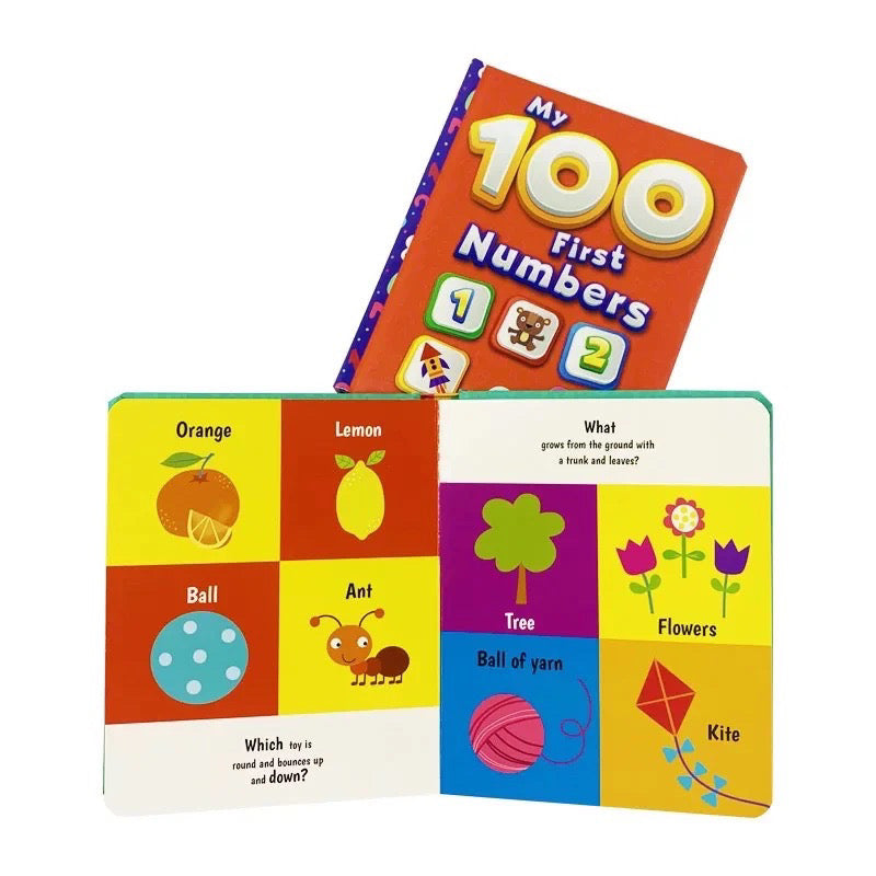 LFH MY FIRST 100 WORDS & NUMBERS (2 BOOKS) BABY BOOK