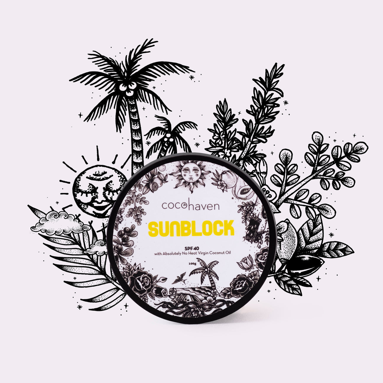 Coco Haven Natural Sunblock for Kids and Adult