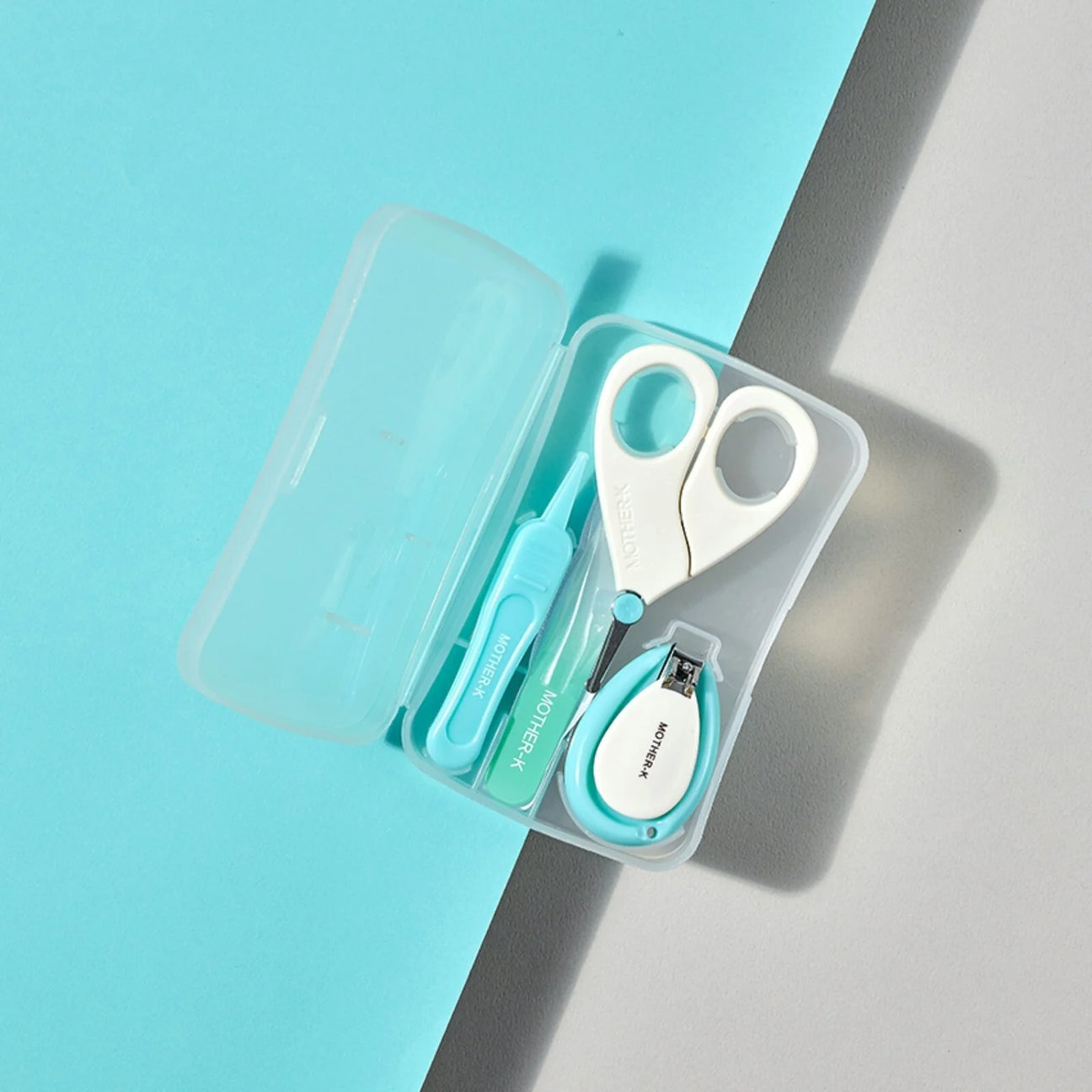 MOTHER-K TWEEZER & NAIL CARE SET NEW BORN BABY
