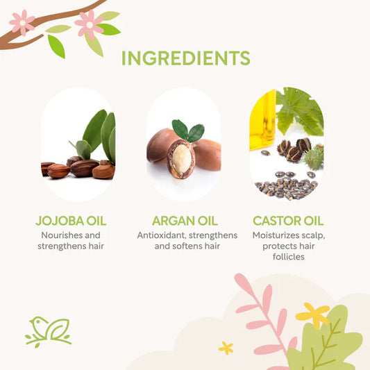 NATURE TO NURTURE HAIR AND SCALP BABY OIL