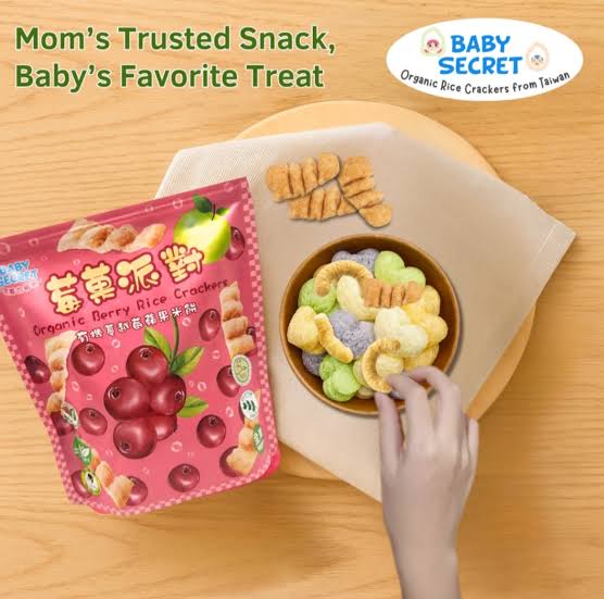 Baby Secret Berry Party Organic Cracker