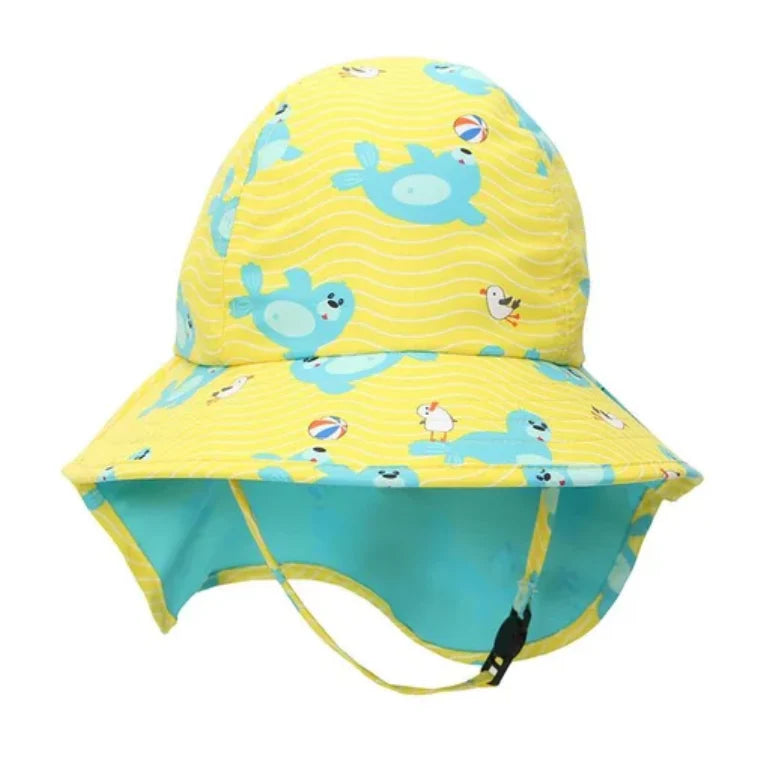 ZOOCCHINI UPF50 CAPE SUN HAT (6m-24m)