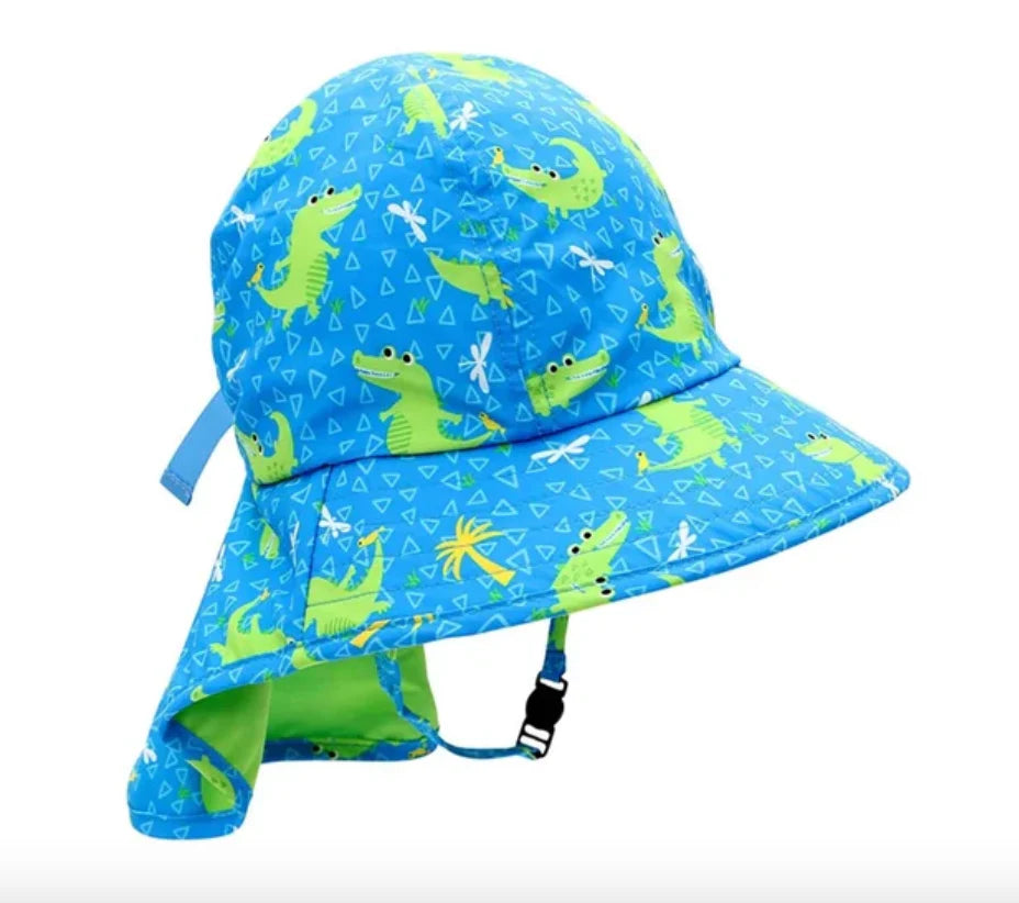 ZOOCCHINI UPF50 CAPE SUN HAT (6m-24m)
