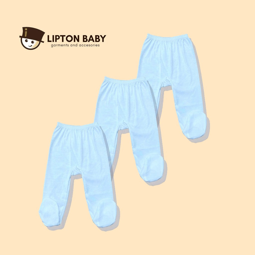 Lipton Baby Footed Pajama: Set of 3