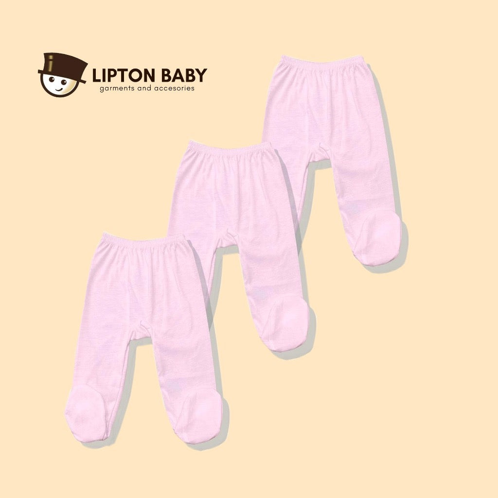 Lipton Baby Footed Pajama: Set of 3
