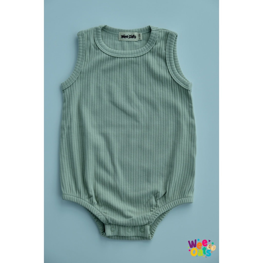 Wee Oats CHIA - Organic Cotton Baby Sleeveless Bodysuit