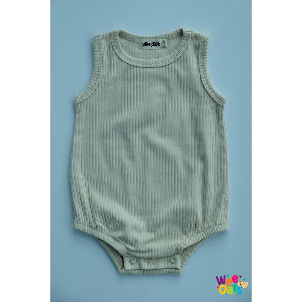 Wee Oats CHIA - Organic Cotton Baby Sleeveless Bodysuit