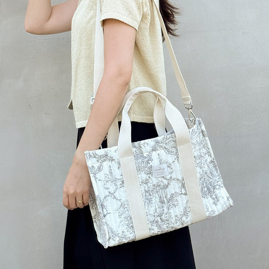 Emong Toile de Jouy 3-Way Diaper Multi Bag