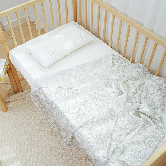 Emong Toile de Jouy Baby Blanket (90x70)