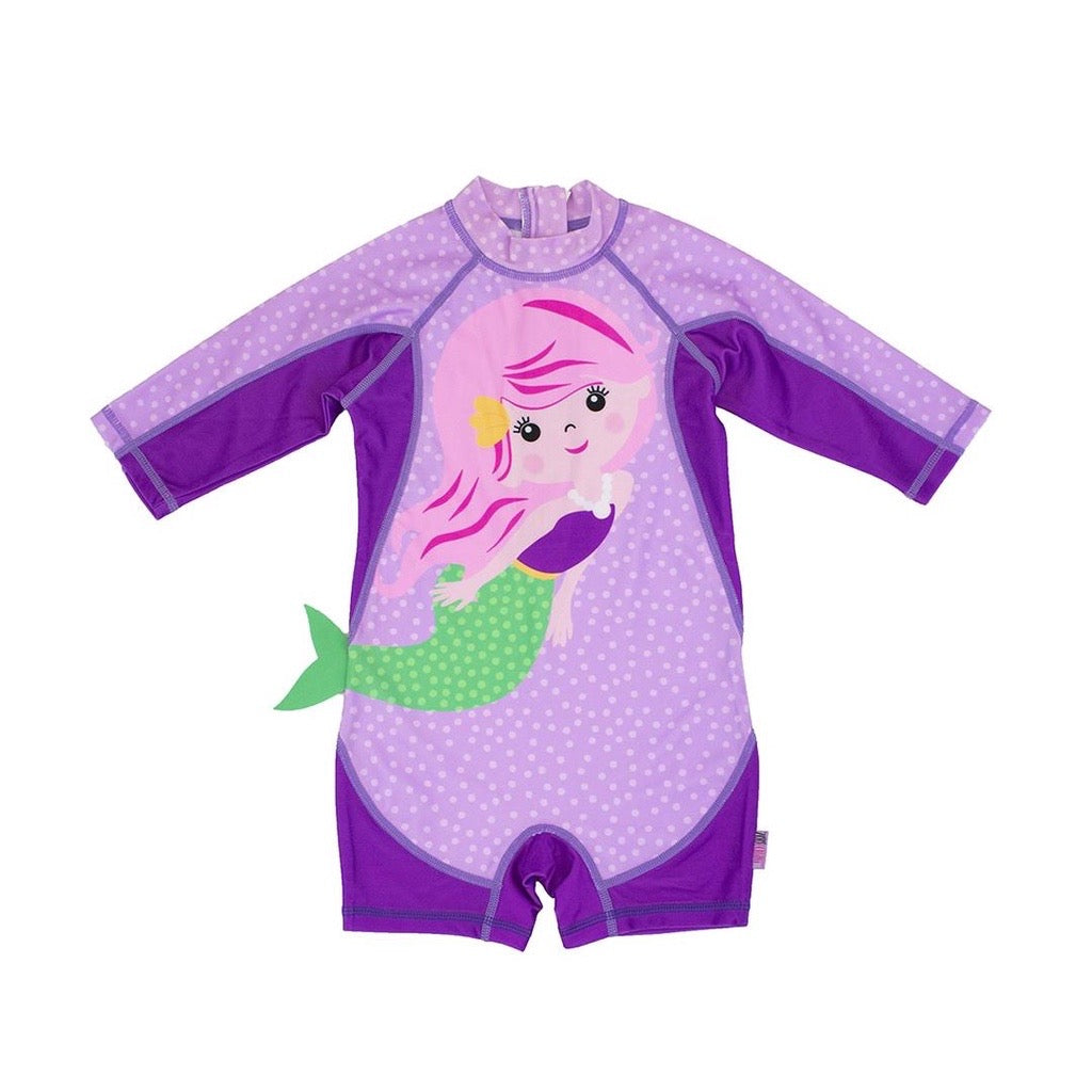 ZOOCCHINI UPF50 RASH GUARD SWIMSUIT