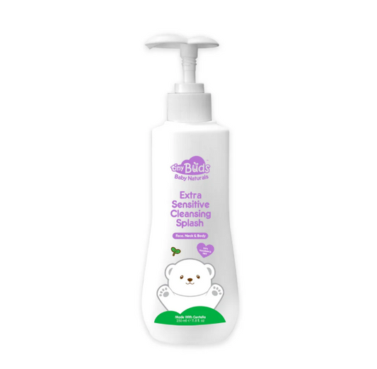 Tiny Buds Extra Sensitive Baby Cleansing Splash Bottle (350ml)