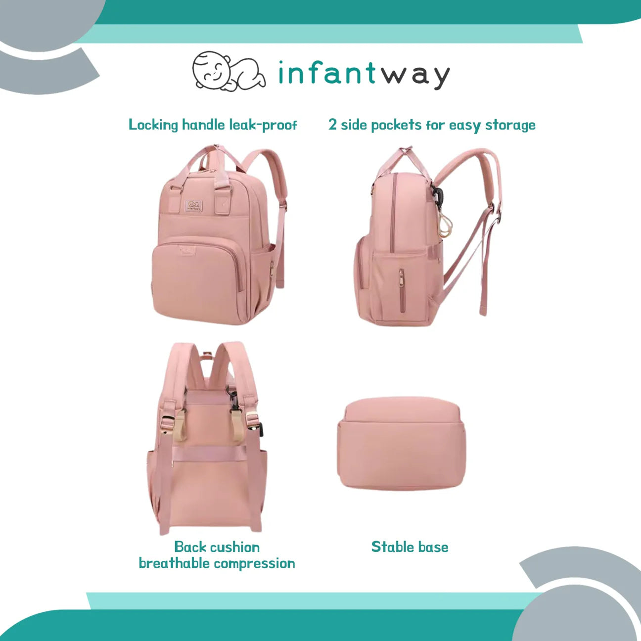 Infantway On-The-Go Mommy Bag