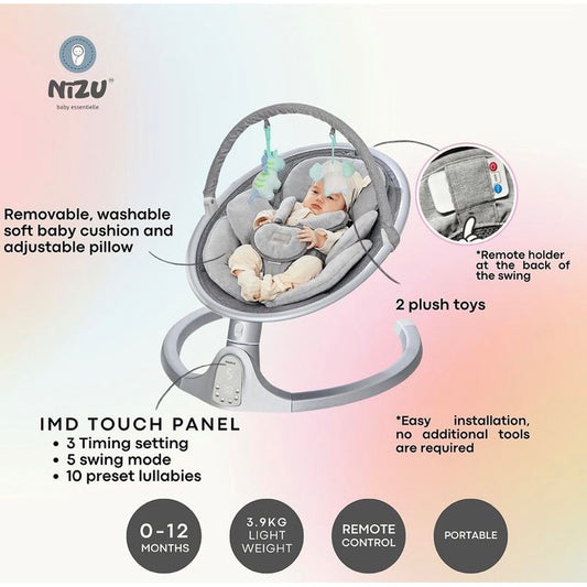 Nizu Baby Swing for Infants