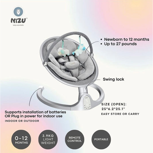 Nizu Baby Swing for Infants