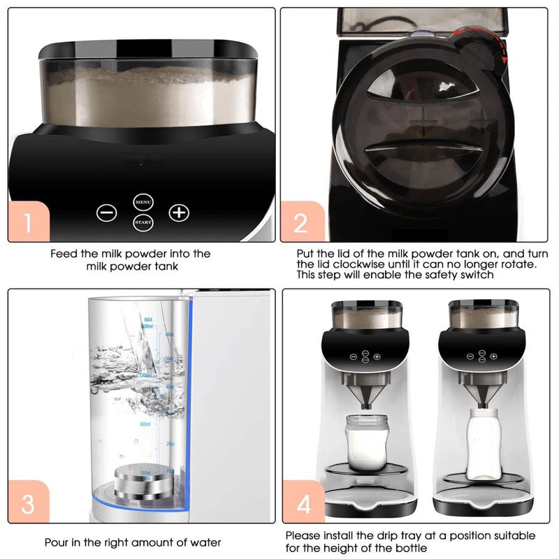 NIZU Baby Formula Pro Intelligent Formula Milk Mixer Maker Dispenser Machine