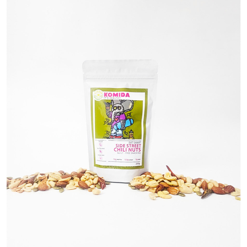 Komida Foods Eat Smart Healthy Nuts and Trail Mix Snacks Mixed Nuts