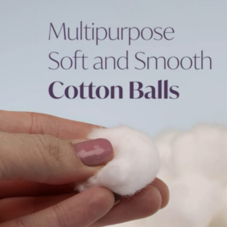 Momeasy 100 Count Pure & Natural Cotton Balls