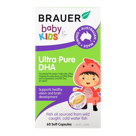 Brauer Baby & Kids Ultra Pure DHA 60’s