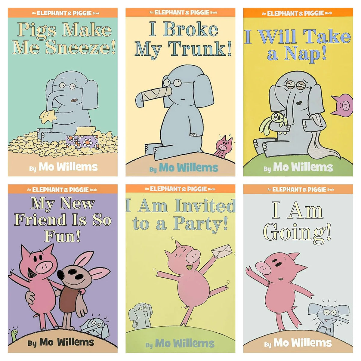 LFH Mo Willems An Elephant and Piggie Book (25 book set)