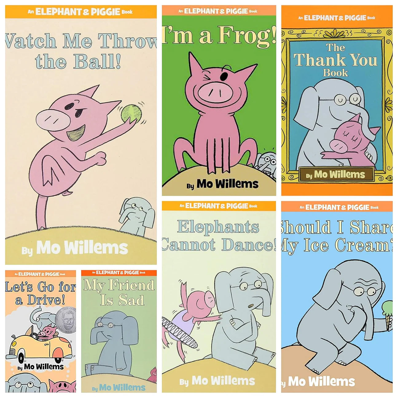 LFH Mo Willems An Elephant and Piggie Book (25 book set)