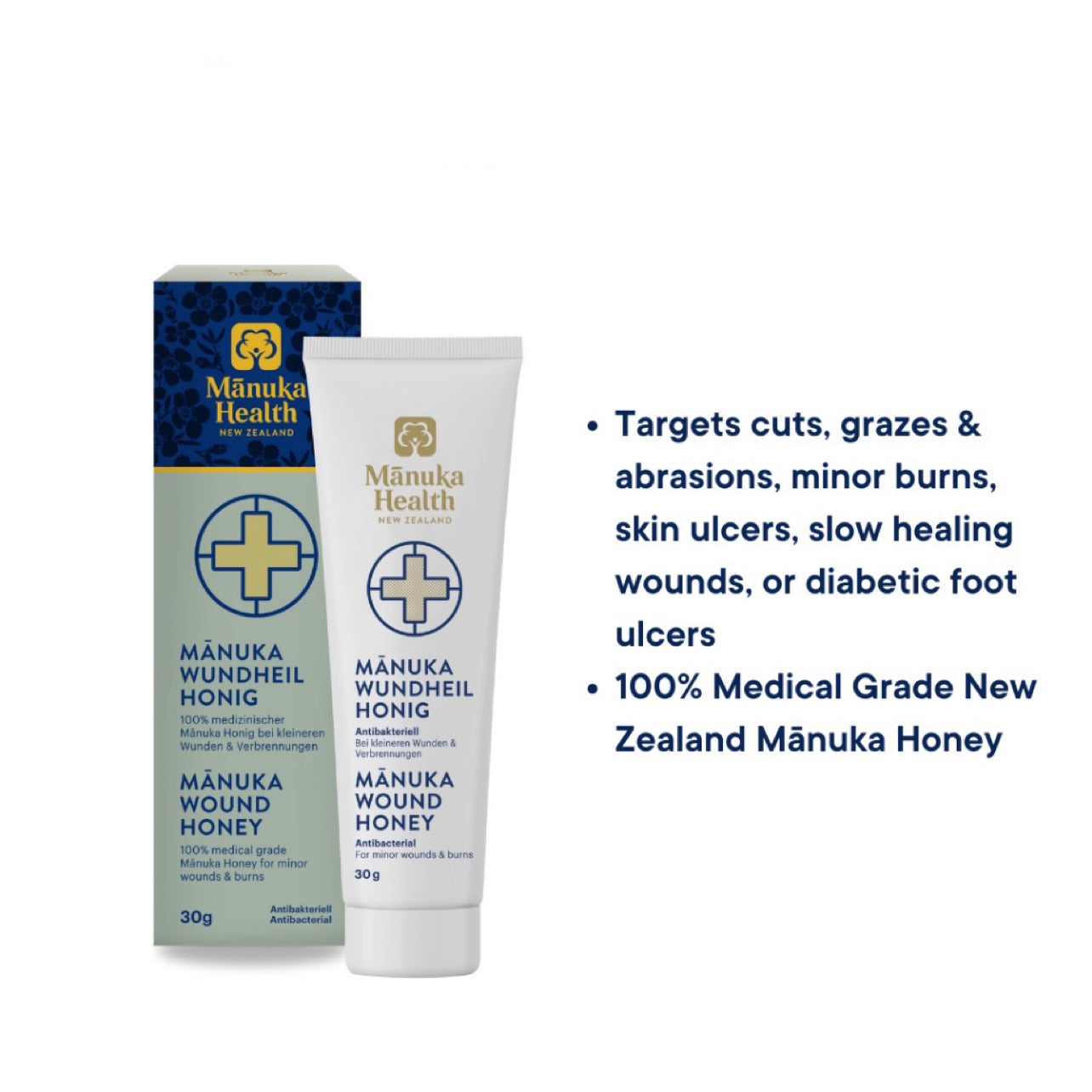 Manuka Health Wound Honey Cream