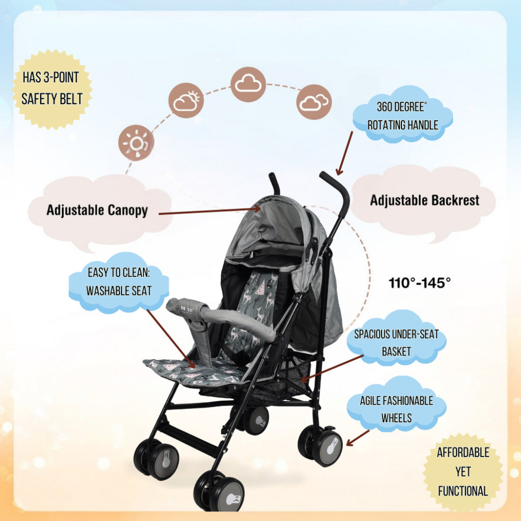 Yoji Baby Legendary Babe S107 Stroller