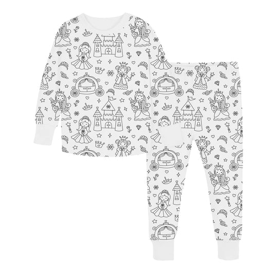 Snooze Avenue Coloring Pajamas for Kids