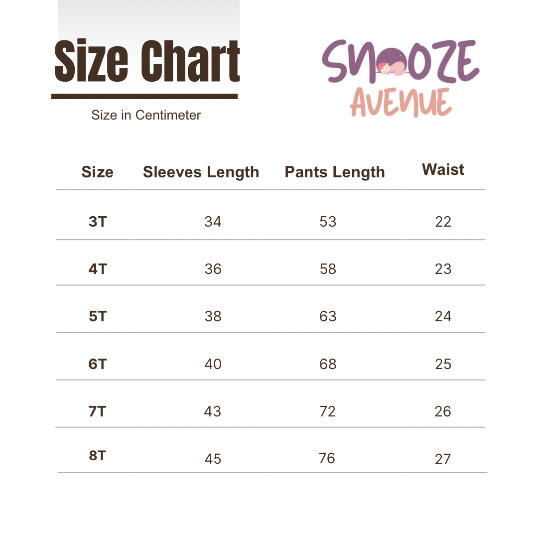 Snooze Avenue Coloring Pajamas for Kids