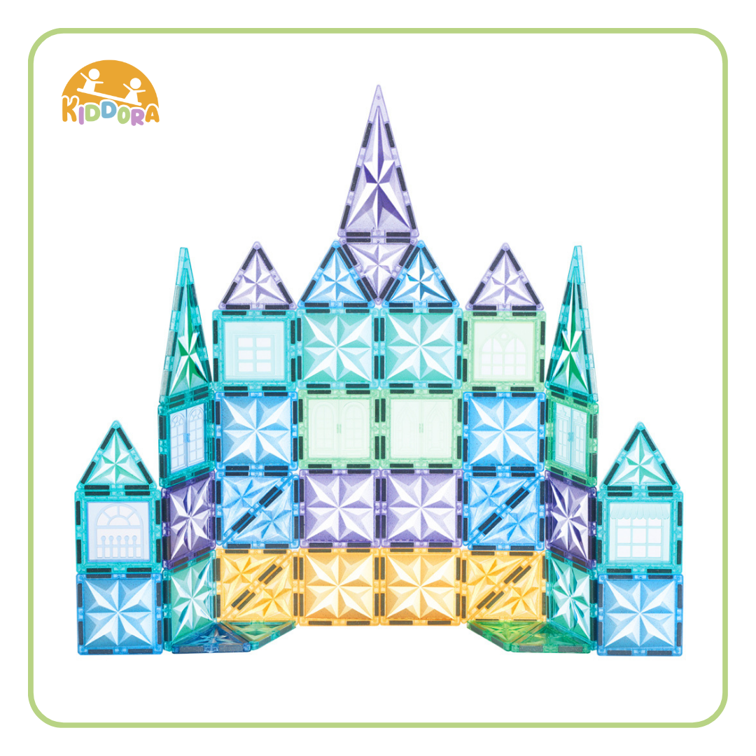 Kiddora Kebo Starshine Magnetic Tiles (100pcs)