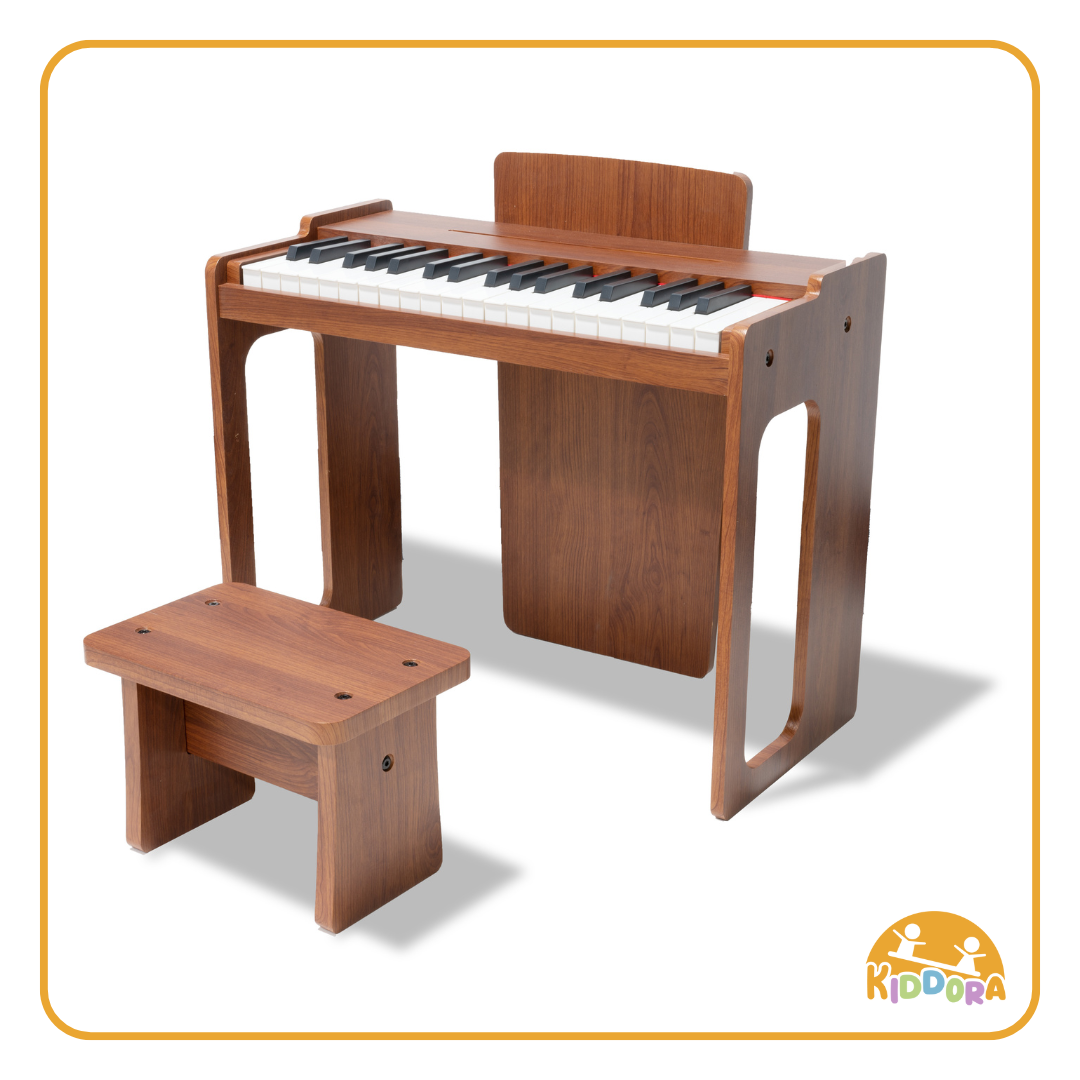 Kiddora Mini Maestro: Wooden Kids Piano
