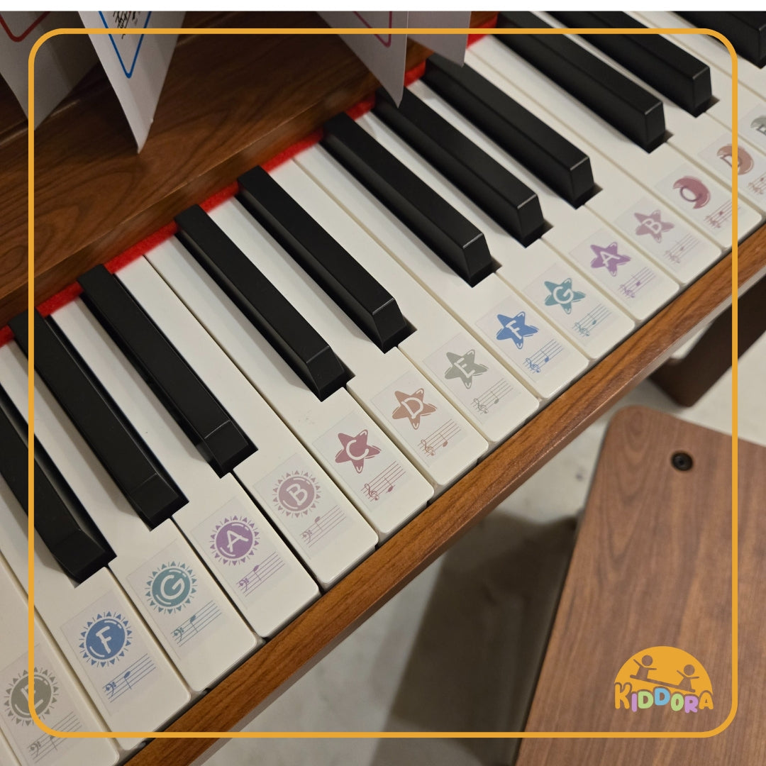 Kiddora Mini Maestro: Wooden Kids Piano